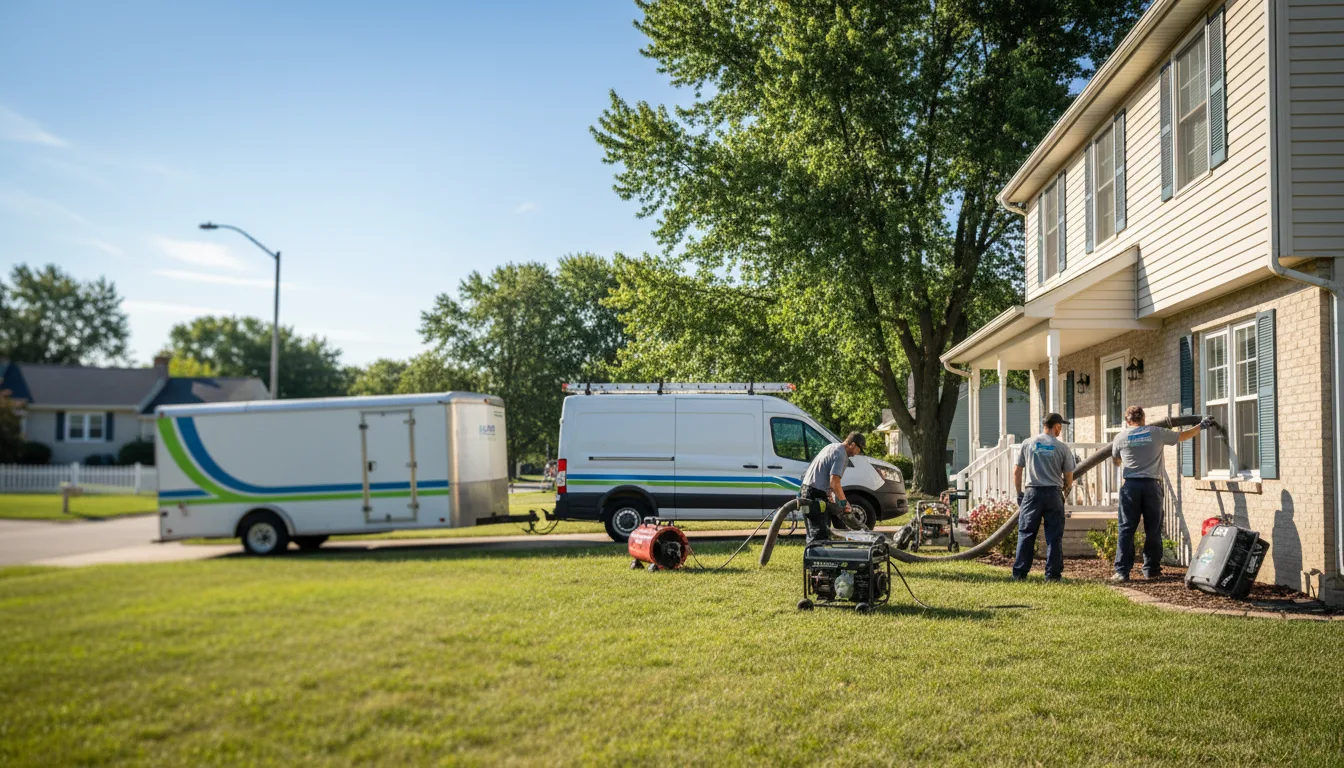 Flooded Basement Restoration And Cleanup With Repair in Odanah, WI near me